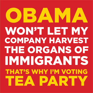 Harvest Immigrants t-shirt from I'm Voting Tea Party